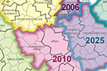 Kartenausschnitt der Regionalen